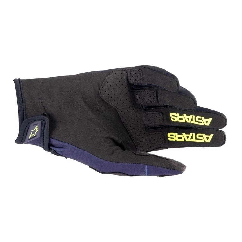Guantes Alpinestars Techstar 2023 Azul Amarillo Fl