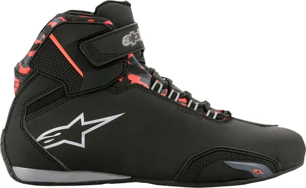 Botas Alpinestars Sektor Waterproof Negro Gris Roj