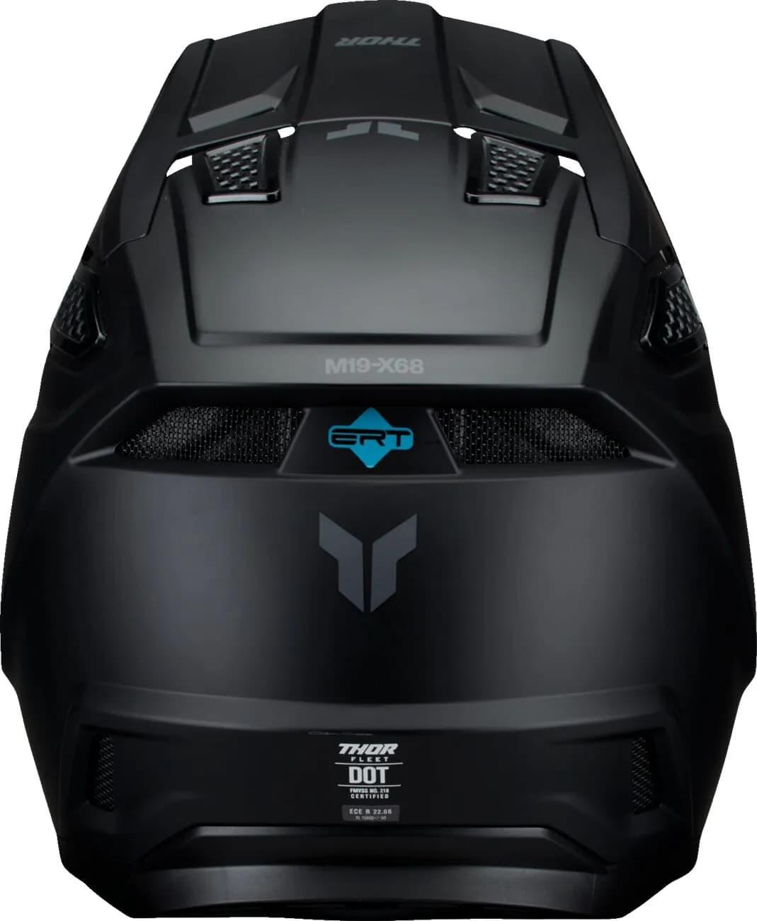 Casco THOR Fleet Blackout Negro Mate