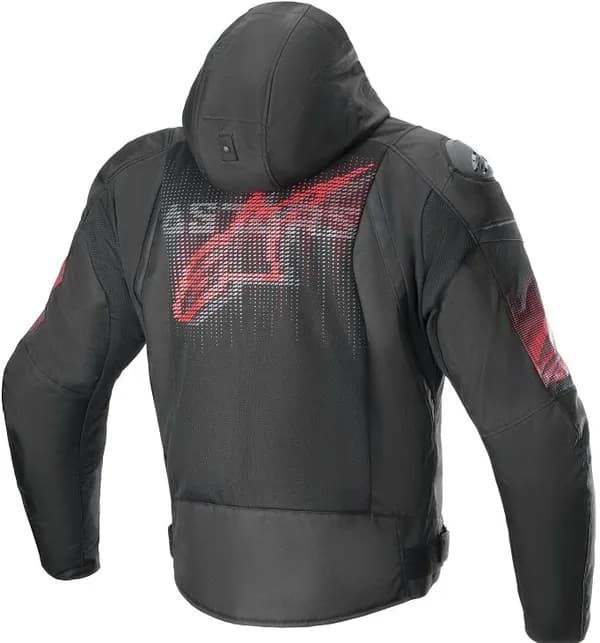Chaqueta Alpinestars Zaca Air Venom Negro Rojo