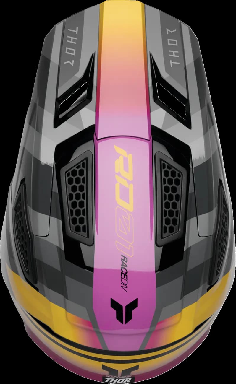 Casco THOR Fleet Camber Negro Gris
