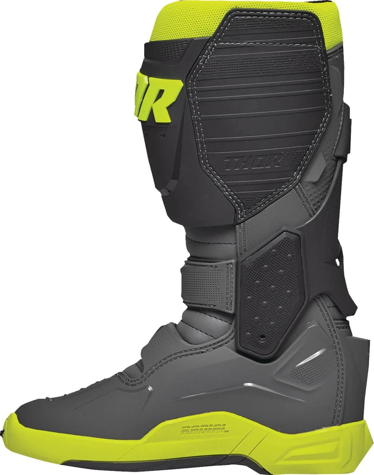 Botas THOR Radial Gris Amarillo
