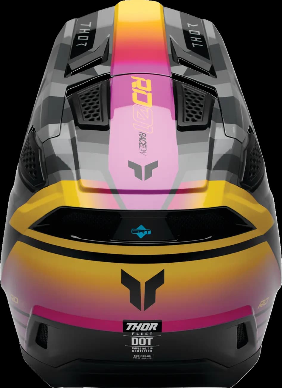 Casco THOR Fleet Camber Negro Gris