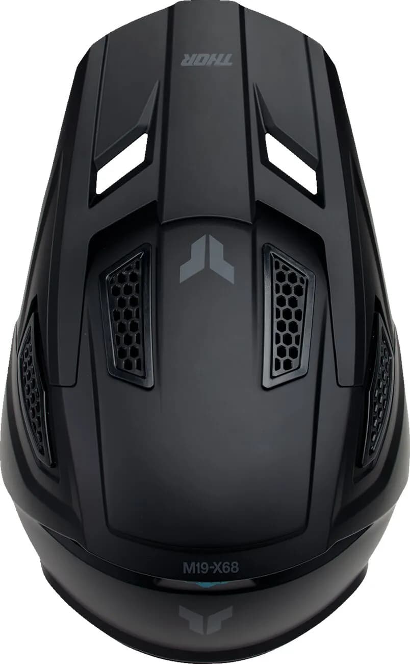 Casco THOR Fleet Blackout Negro Mate