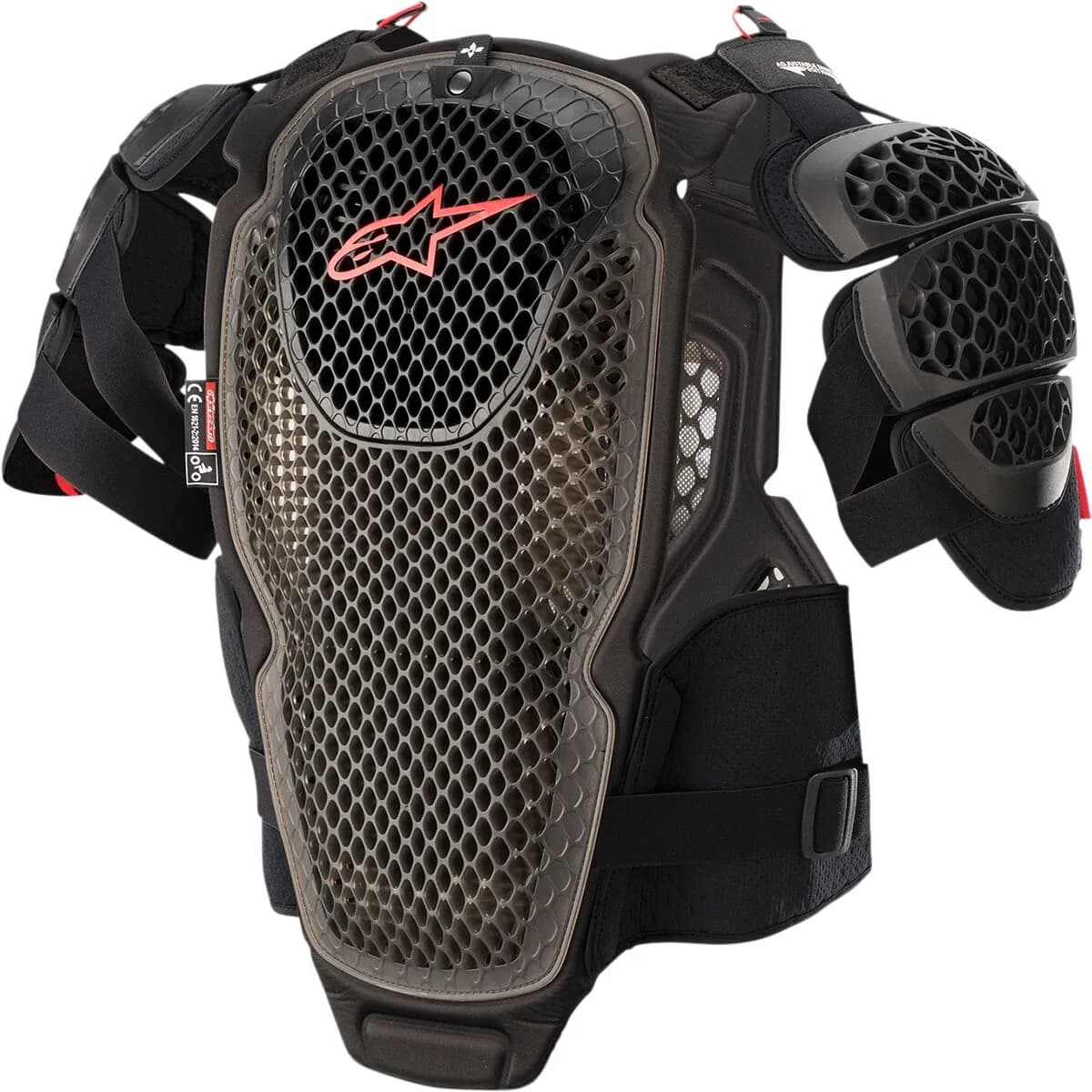 Protector Alpinestars A-6 Negro Rojo