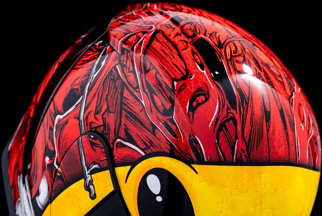 Casco ICON Airform MIPS Brozak Rojo