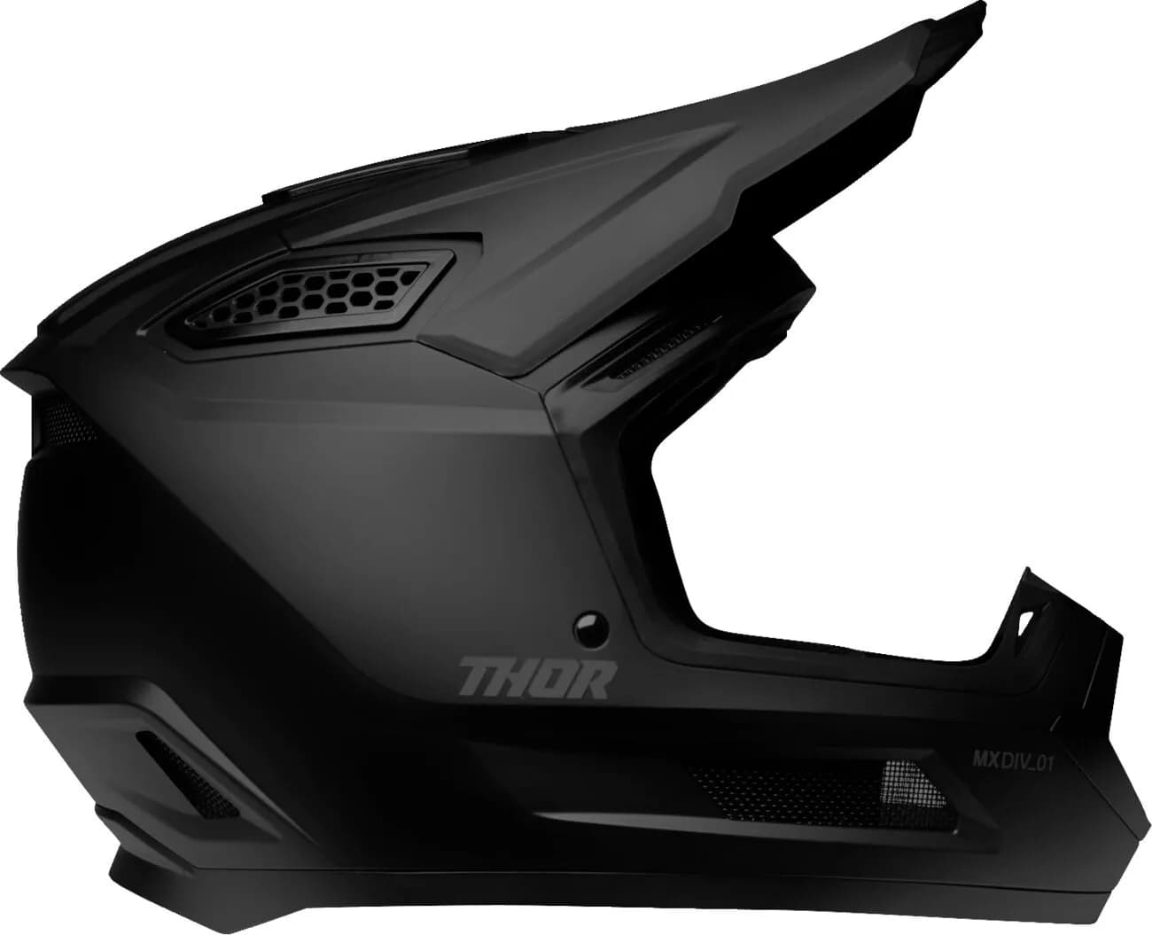 Casco THOR Fleet Blackout Negro Mate