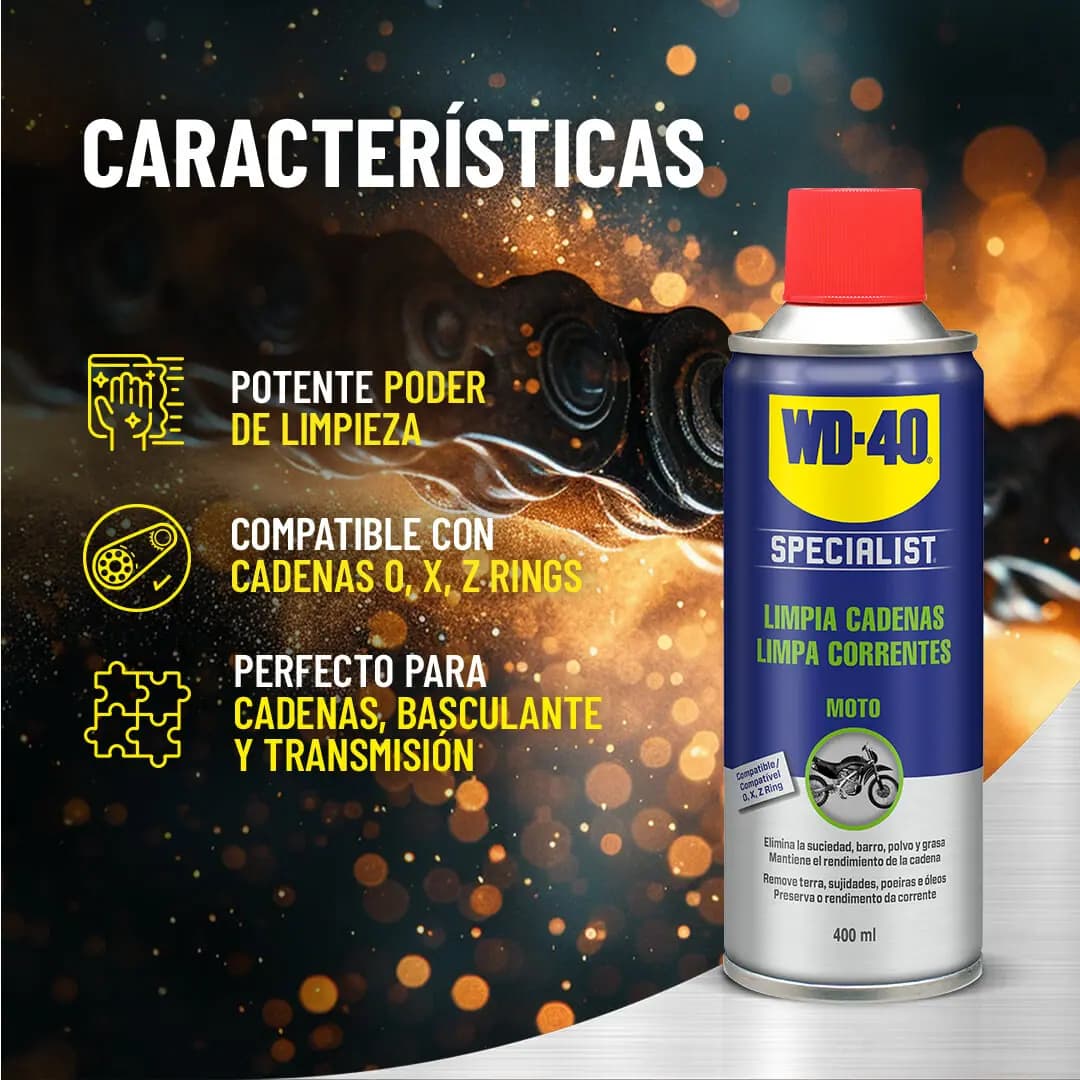 Limpiador de Cadena Wd40 400ml