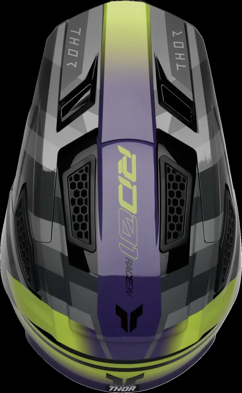 Casco THOR Fleet Camber Negro Gris Verde Casco THOR Fleet Camber Negro Gris Verde