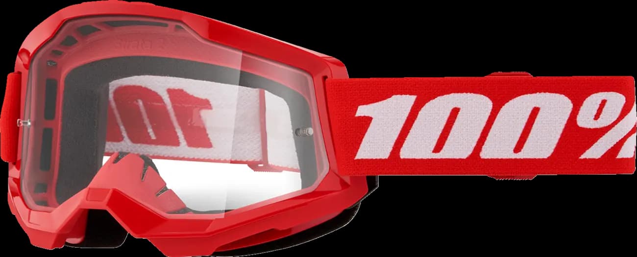 Gafas 100% Strata-2 Rojo Transparente image_1