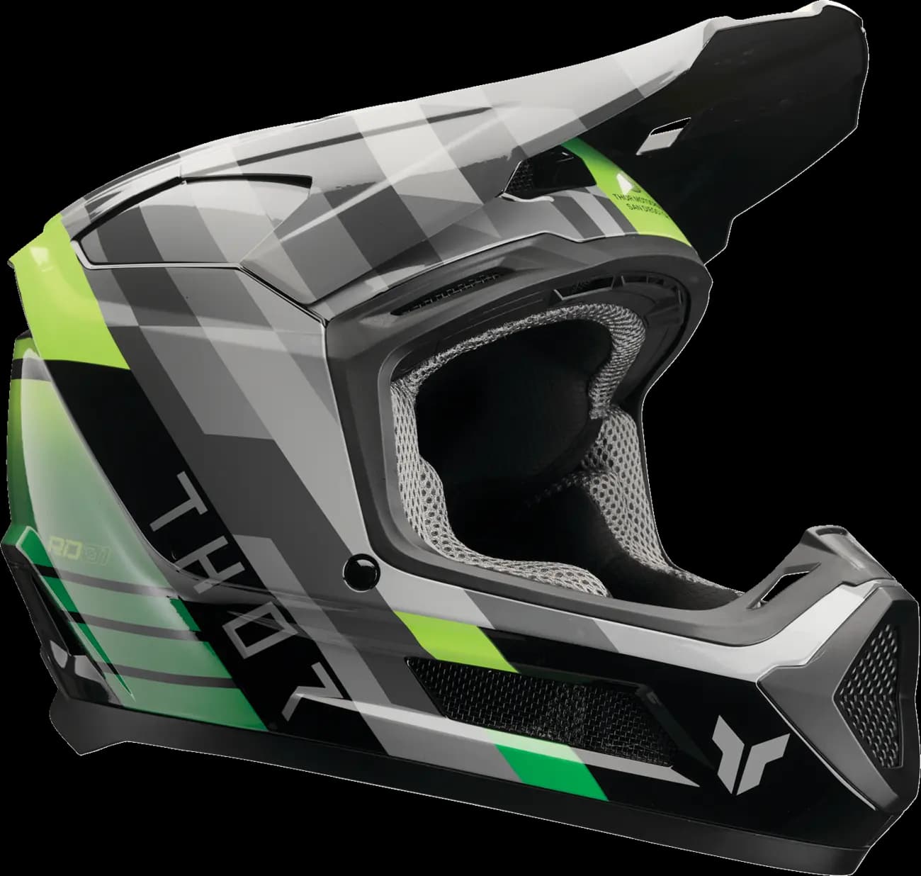 Casco THOR Fleet Infantil Camber Gris Verde image_1