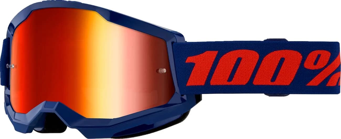 Gafas 100% Strata-2 Azul Rojo Espejo image_1