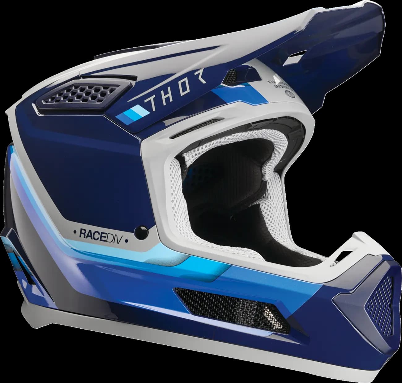 Casco THOR Fleet Defy Azul Blanco image_1