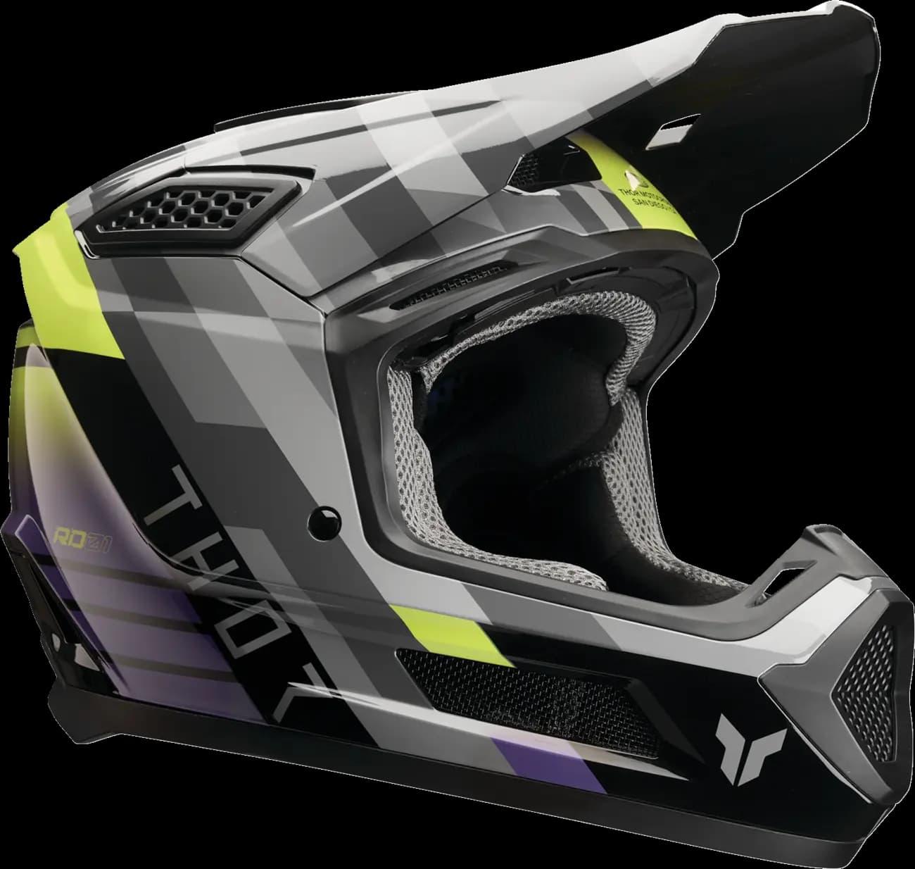 Casco THOR Fleet Camber Negro Gris Verde image_1