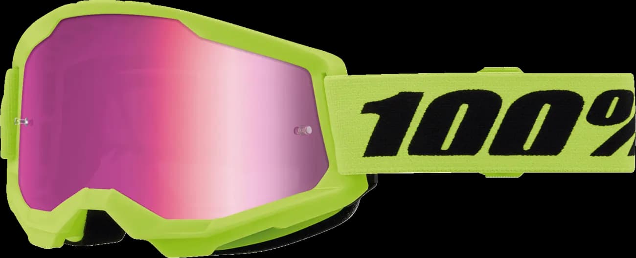 Gafas 100% Strata-2 Infantil Amarillo Espejo image_1