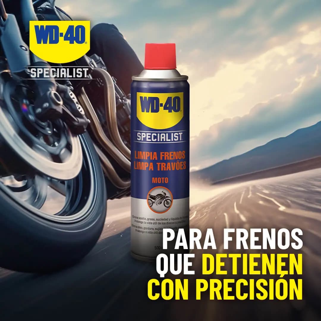 Limpiador de Frenos Wd40 Specialist 500ml - 34105 Limpiador de Frenos Wd40 Specialist 500ml - 34105